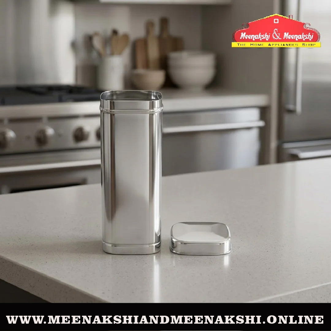 MM SS Square Canister