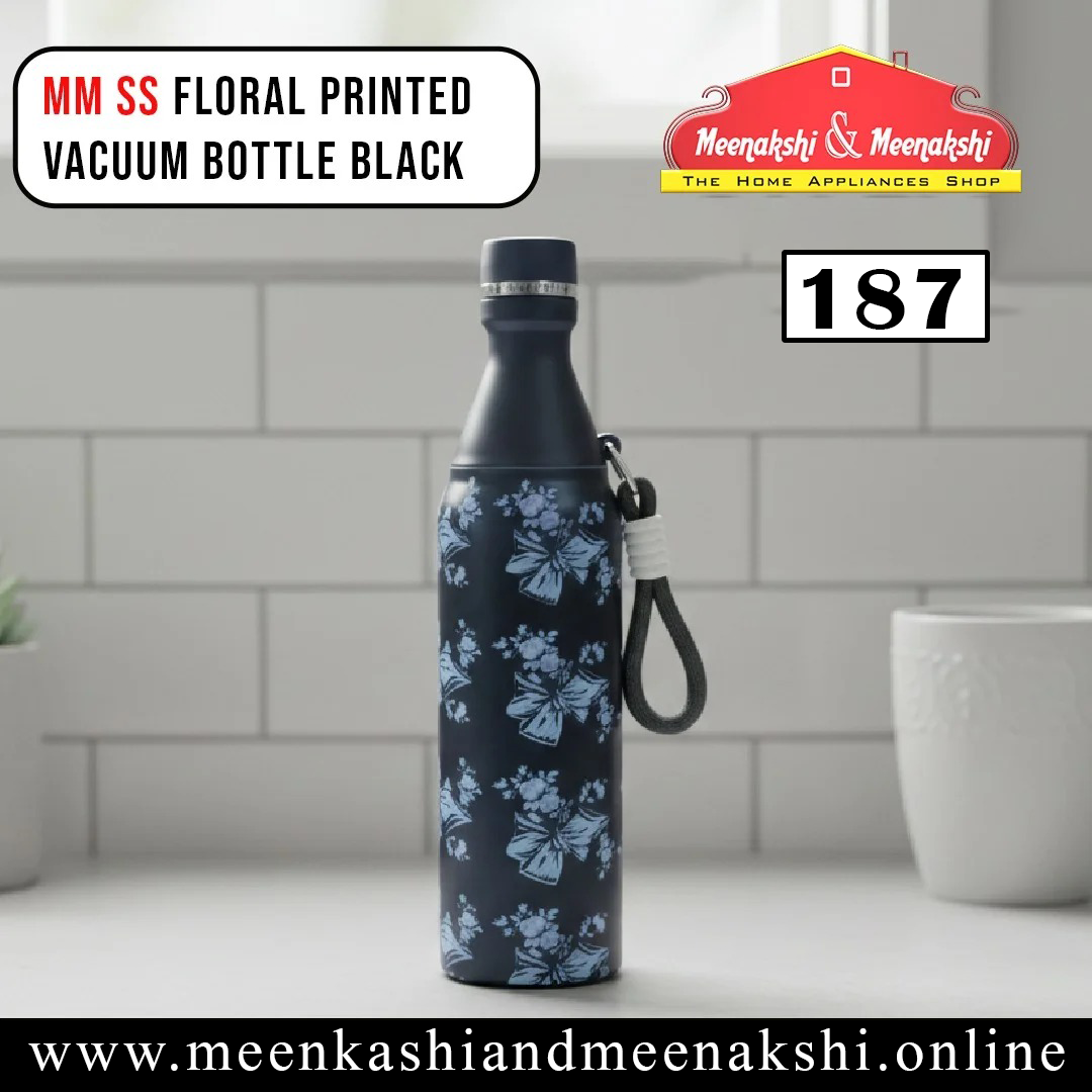MM SS Floral Printed Vaccum Bottle 500ml