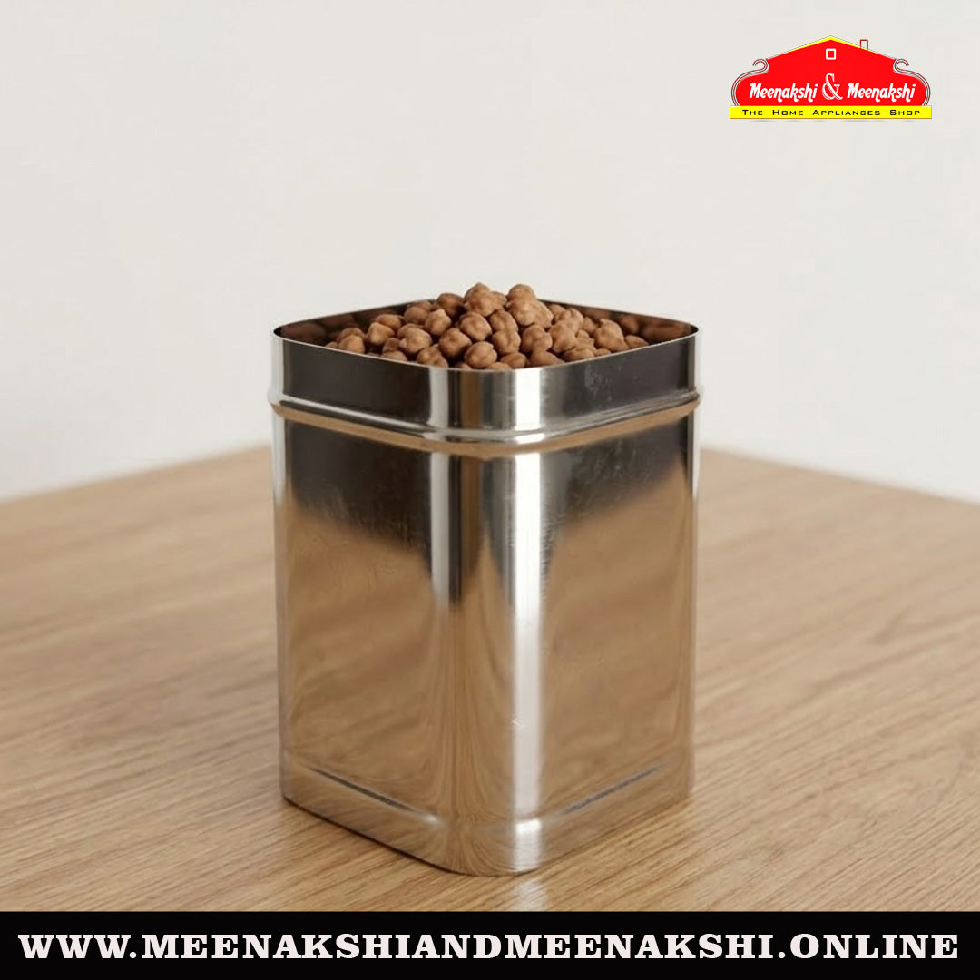 MM SS Square Canister