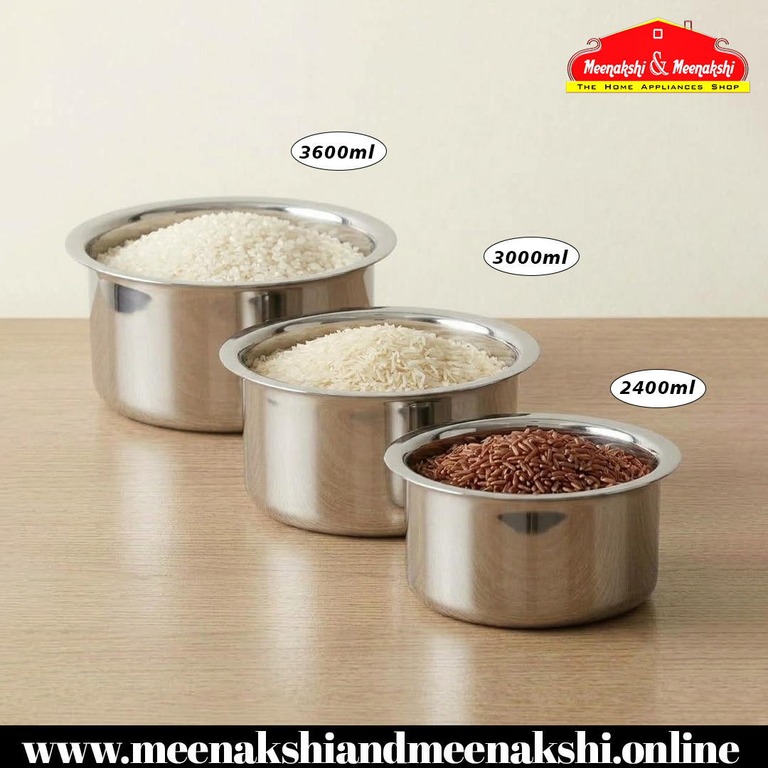 MM Thickply 3PCS Big Tope Set With Lid 1092