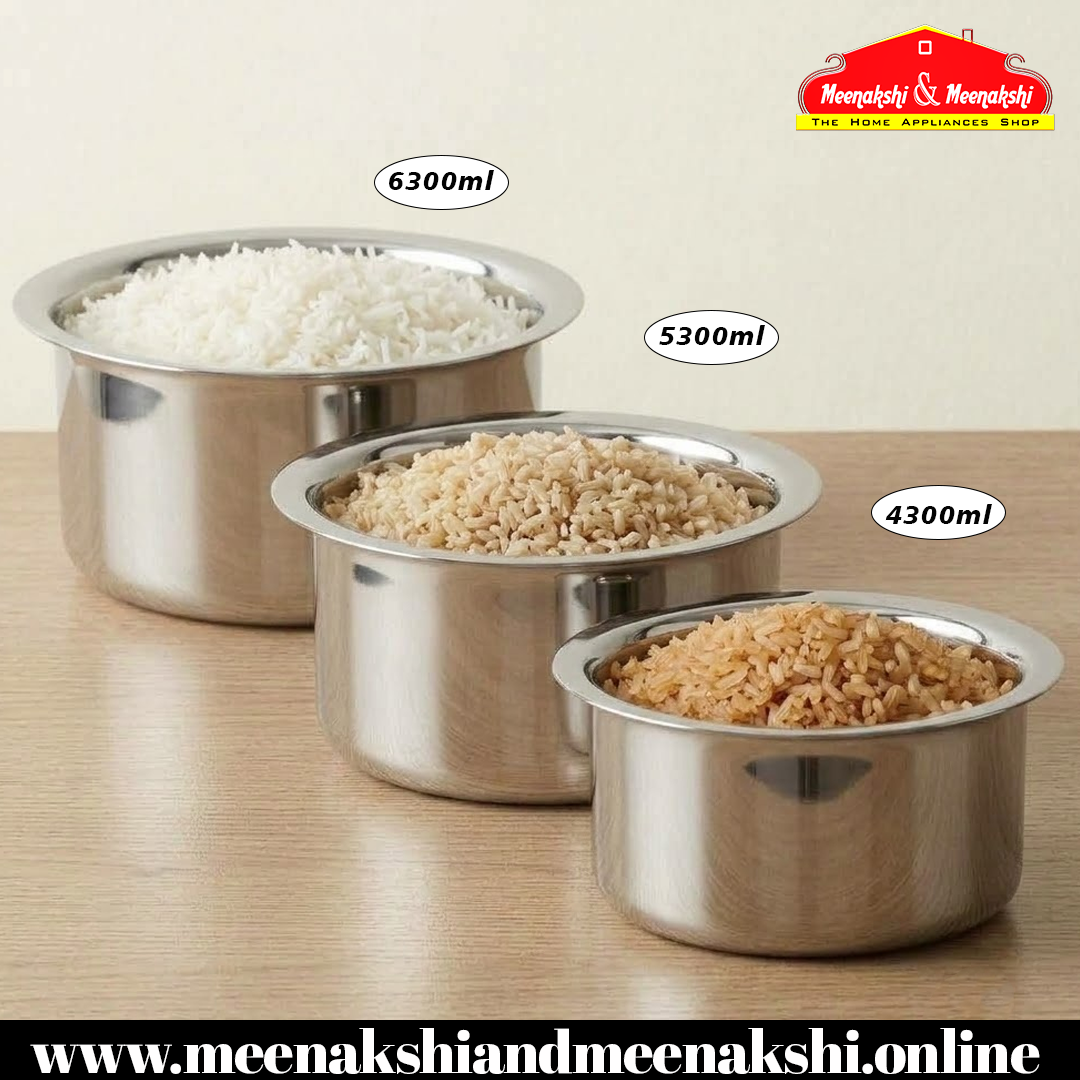 MM Thickply 3PCS Jumbo Tope Set With Lid 1093