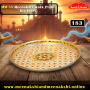 MM SS Meenakari Work Plate Big