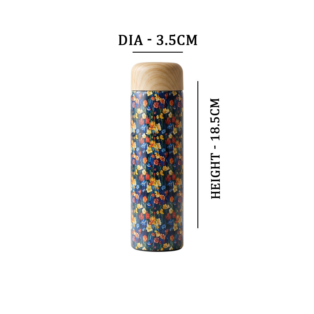 Floral Printed Mini Flask 250ml