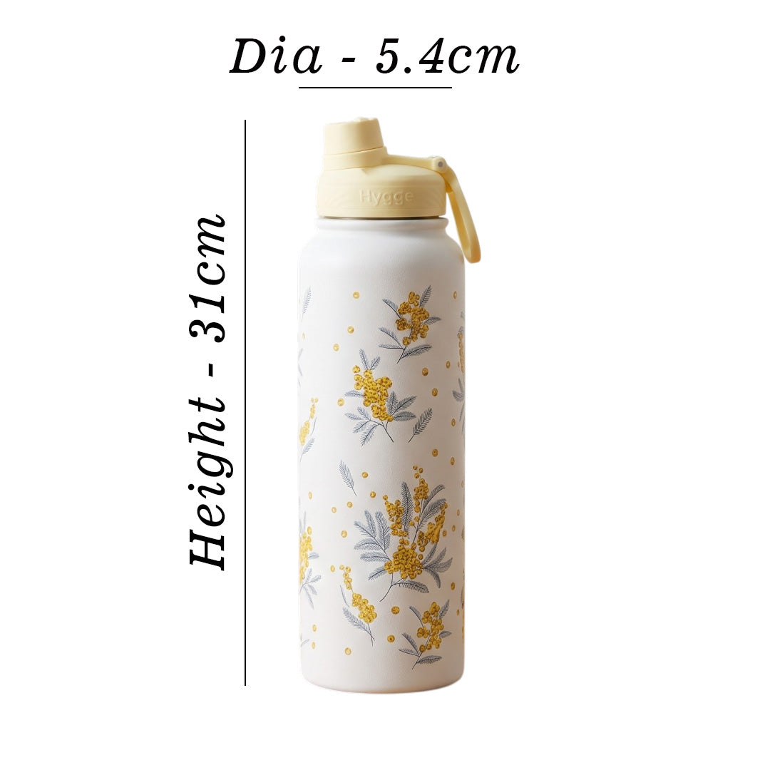 Hot & Cold Floral Vacuum Bottle 1.3L