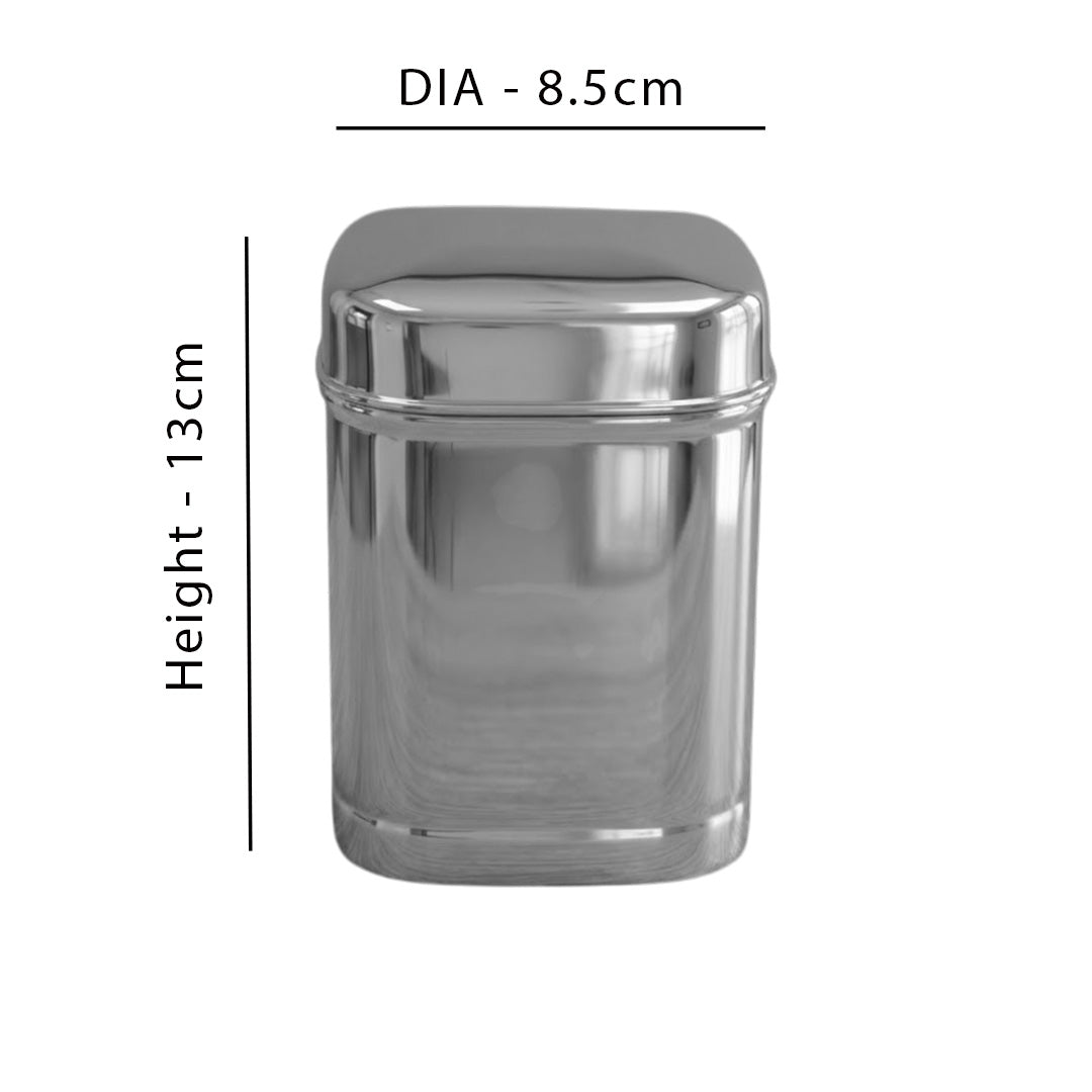 MM SS Square Canister