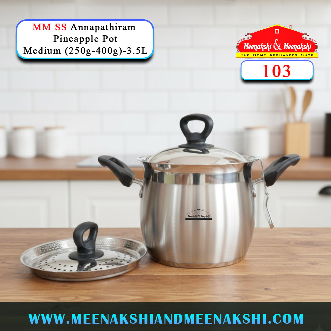 MM SS Annapathiram Pineapple Pot