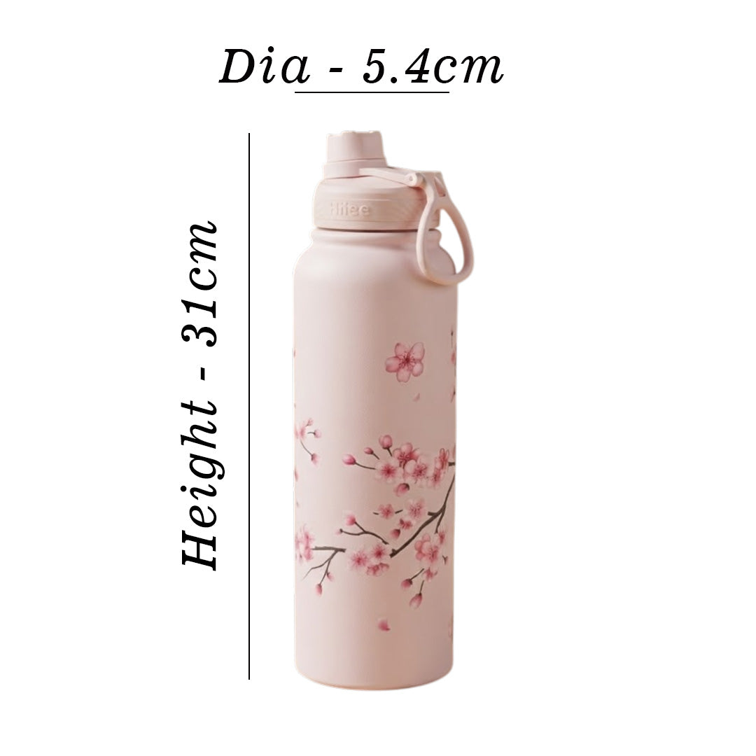 Hot & Cold Floral Vacuum Bottle 1.3L