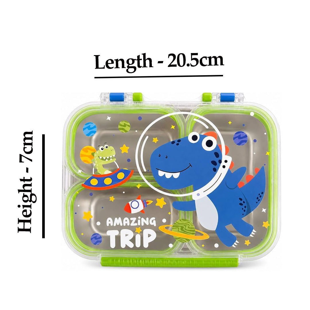 Bento 3 Partition Lunch Box 750ml
