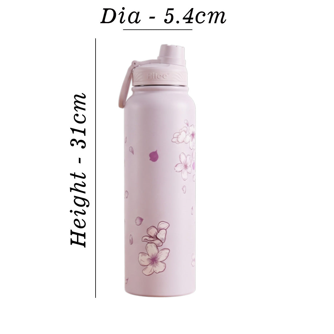 Hot & Cold Floral Vacuum Bottle 1.3L