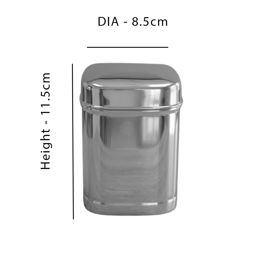 MM SS Square Canister