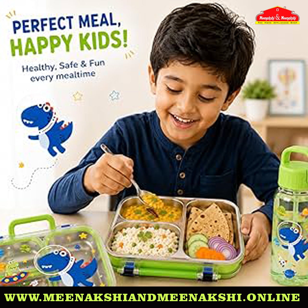 Bento 3 Partition Lunch Box 750ml
