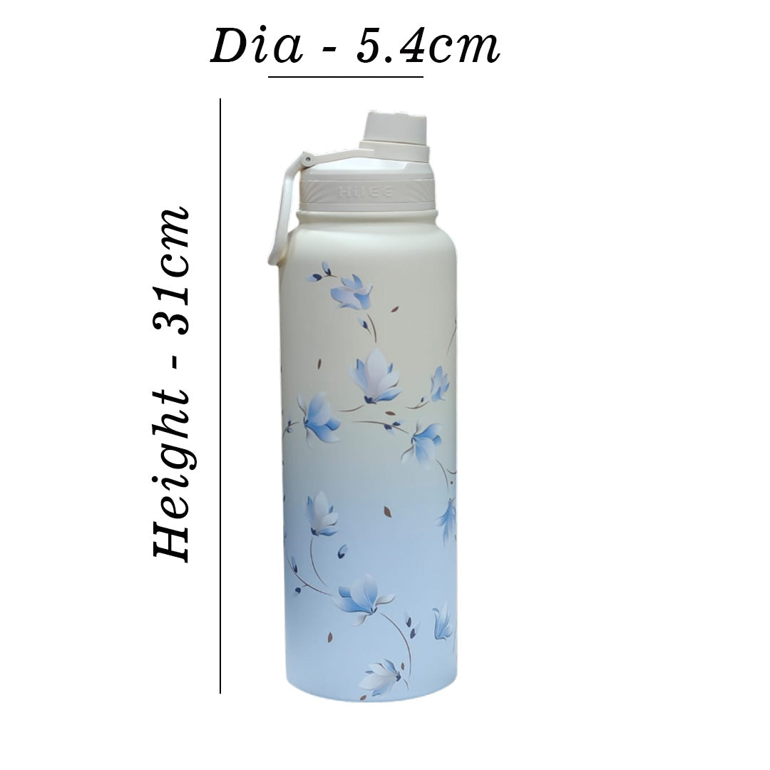 Hot & Cold Floral Vacuum Bottle 1.3L