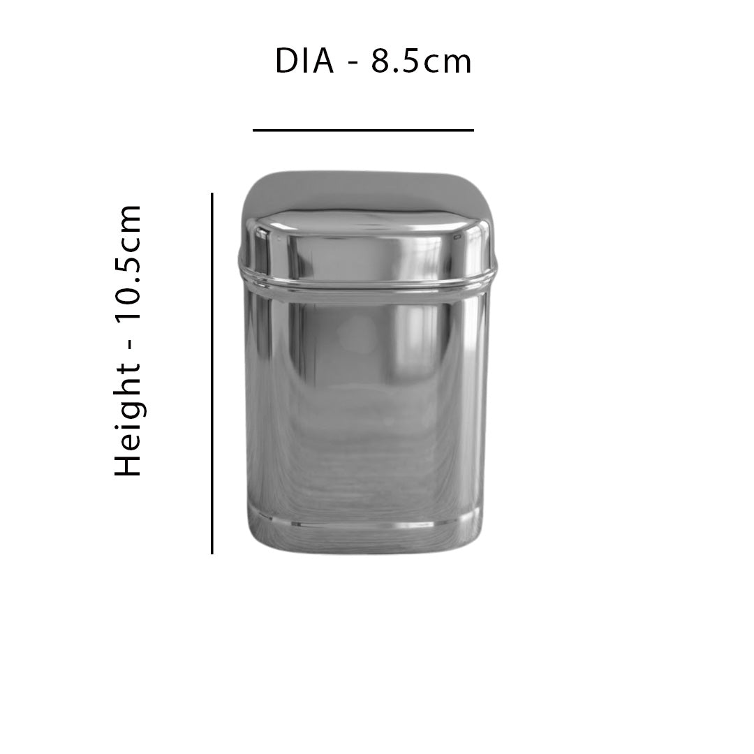 MM SS Square Canister