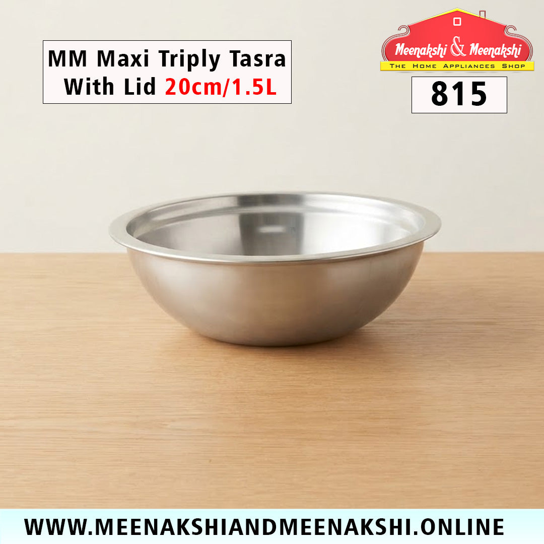 MM Maxi Triply Tasra With Lid