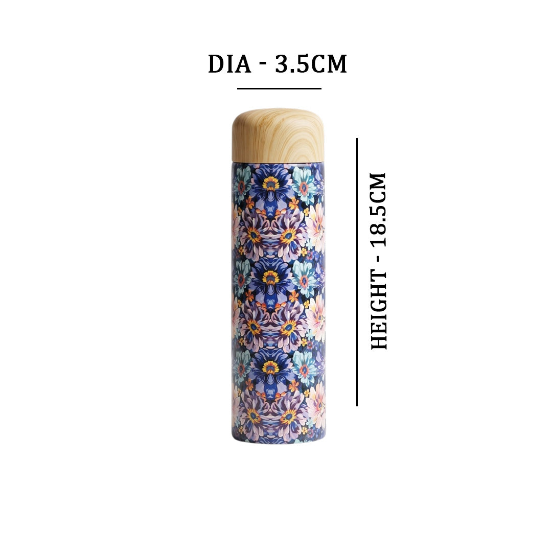 Floral Printed Mini Flask 250ml