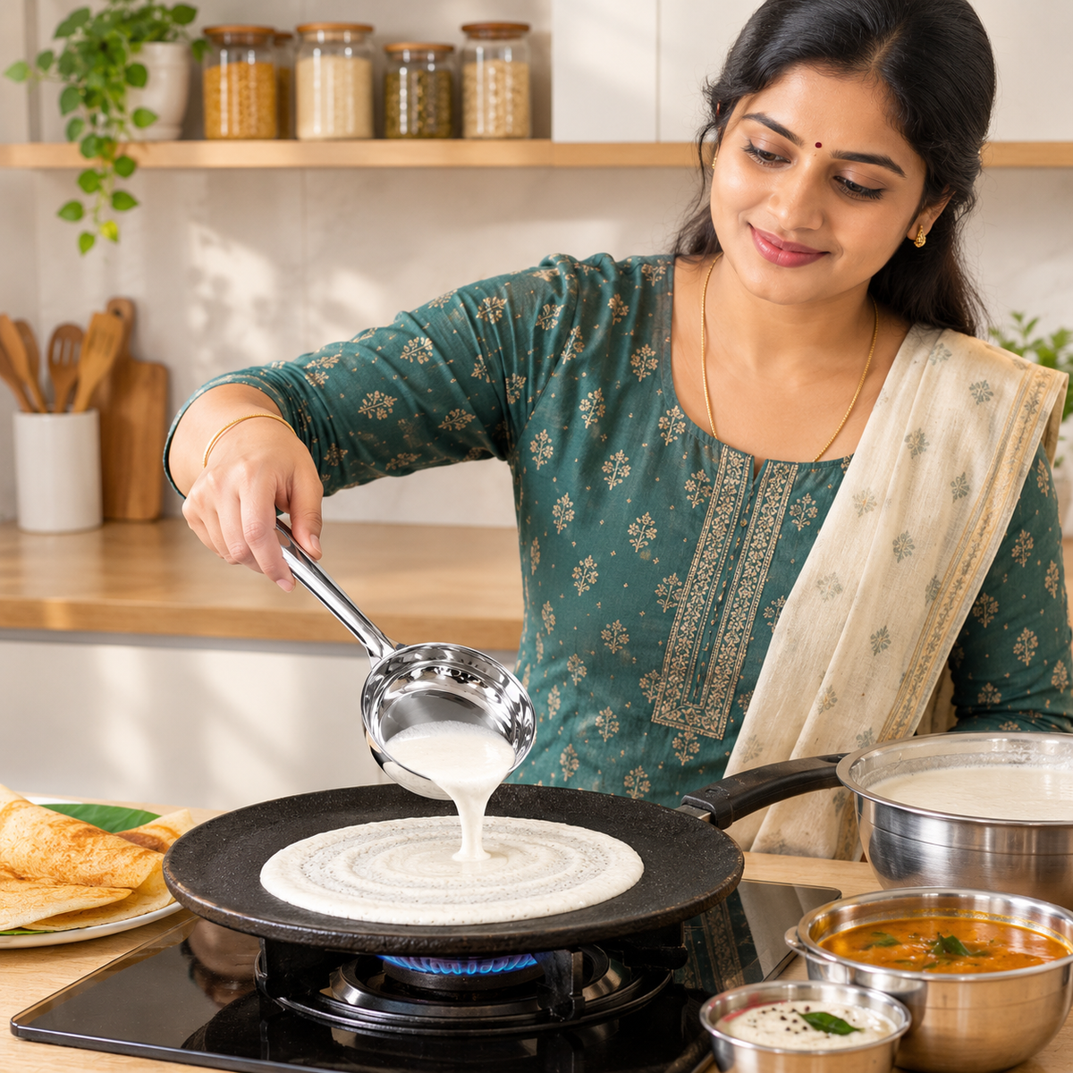 MM SS Dosa Ladle No-4 1210