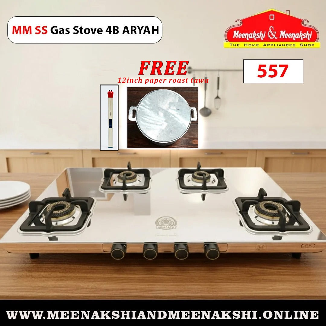MM SS Gas Stove 4B ARYAH 557