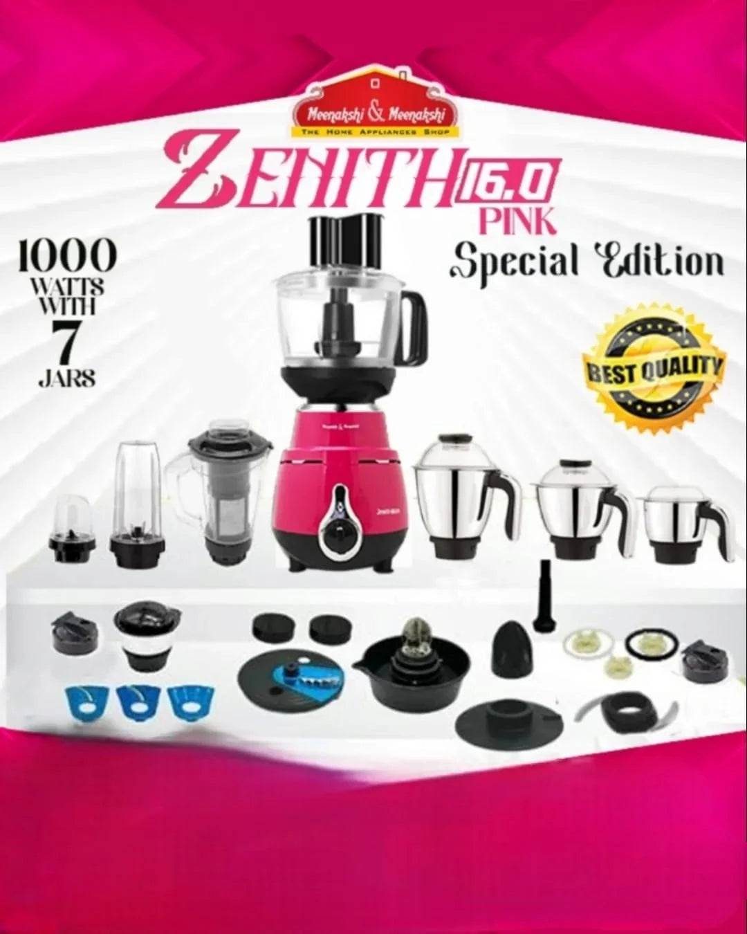 MM MG ZENITH 16.0 1000W PINK Special Edition-MM426