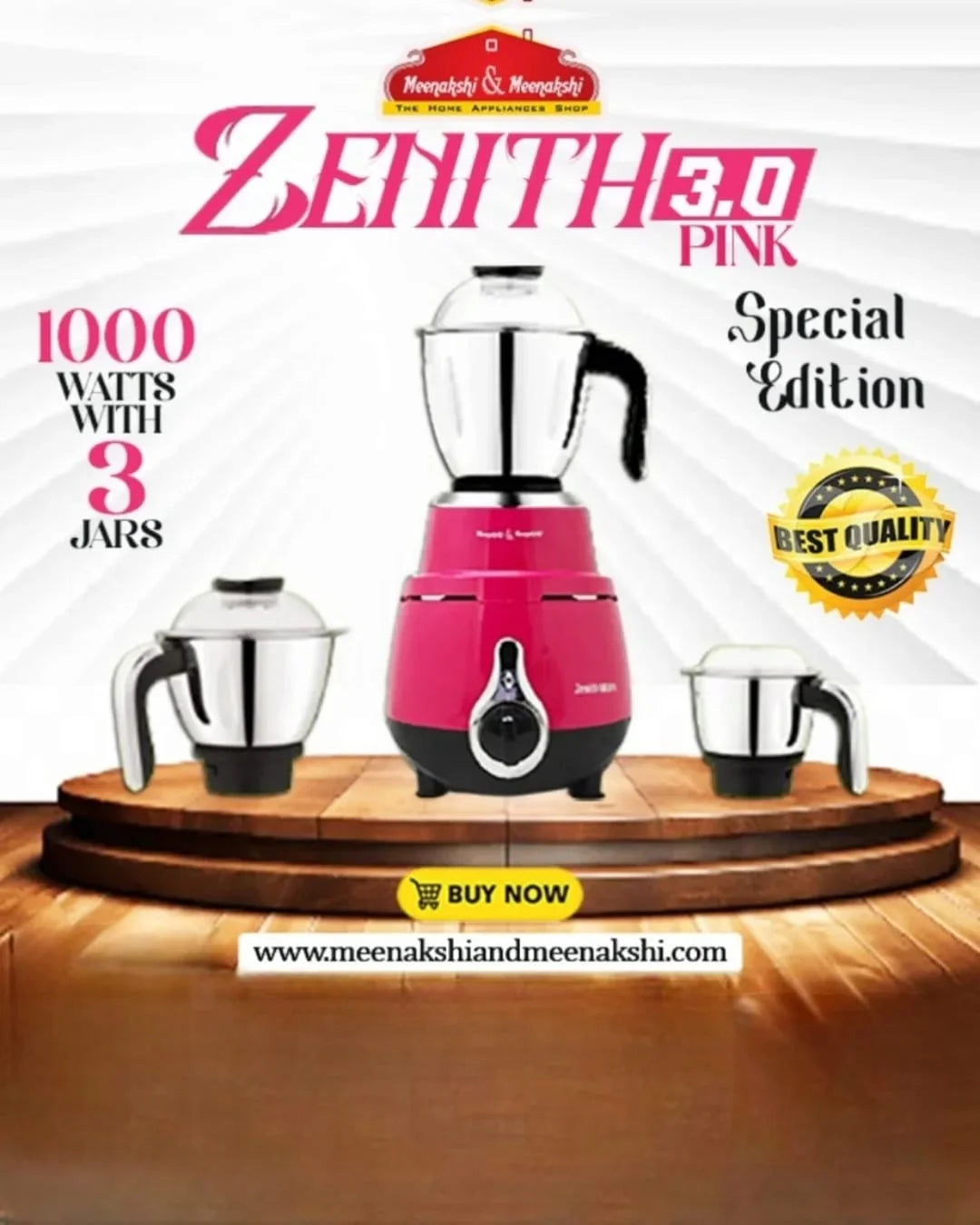 MM MG ZENITH 3.0 1000W PINK Special Edition-MM420