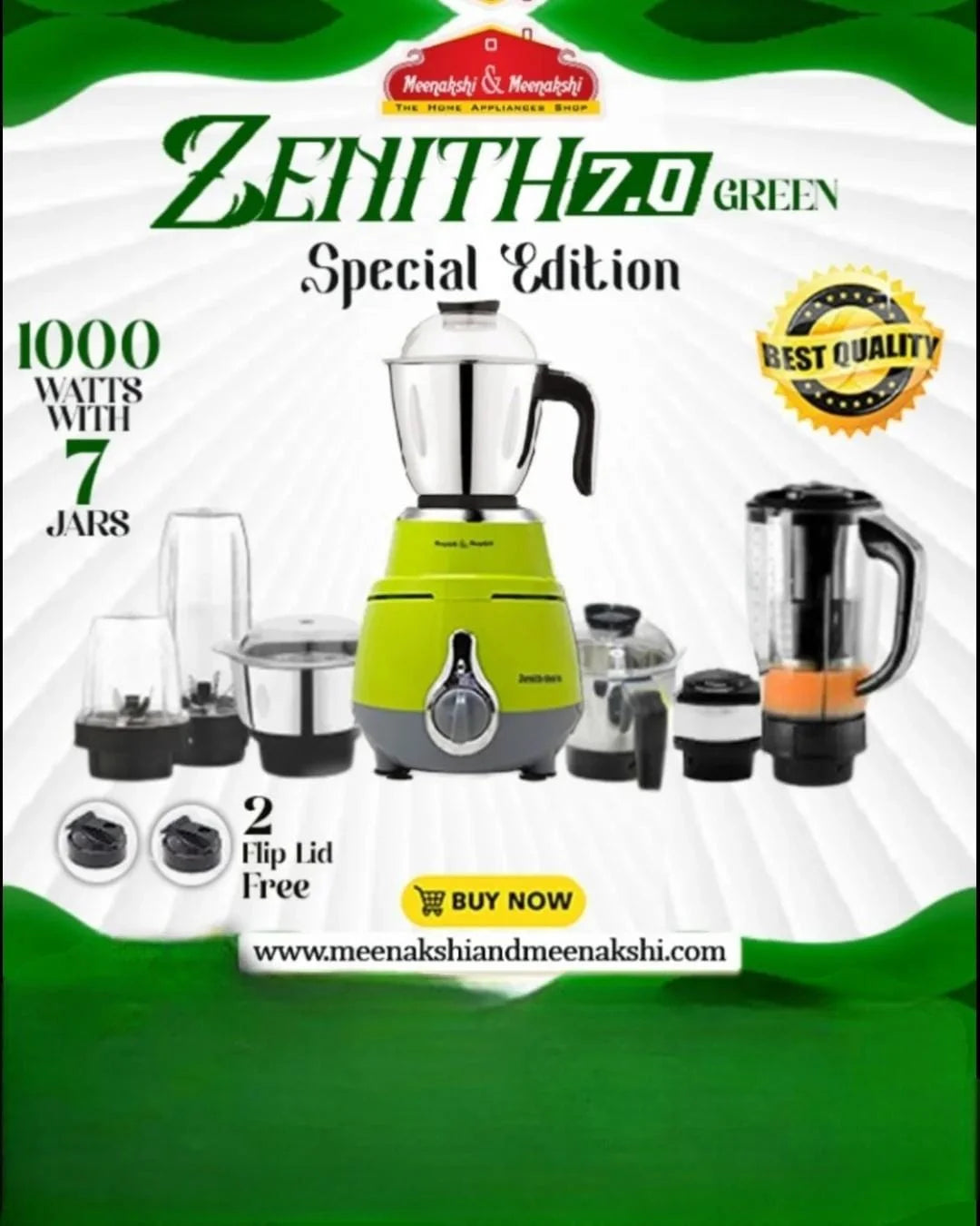 MM MG ZENITH 7.0 1000W GREEN Special Edition-MM425