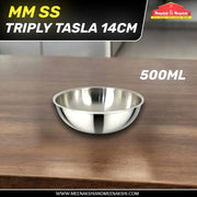 MM SS Triply Tasla 14cm 500ml MM2284