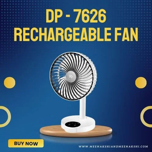 Dp - 7626 Rechargeable Fan