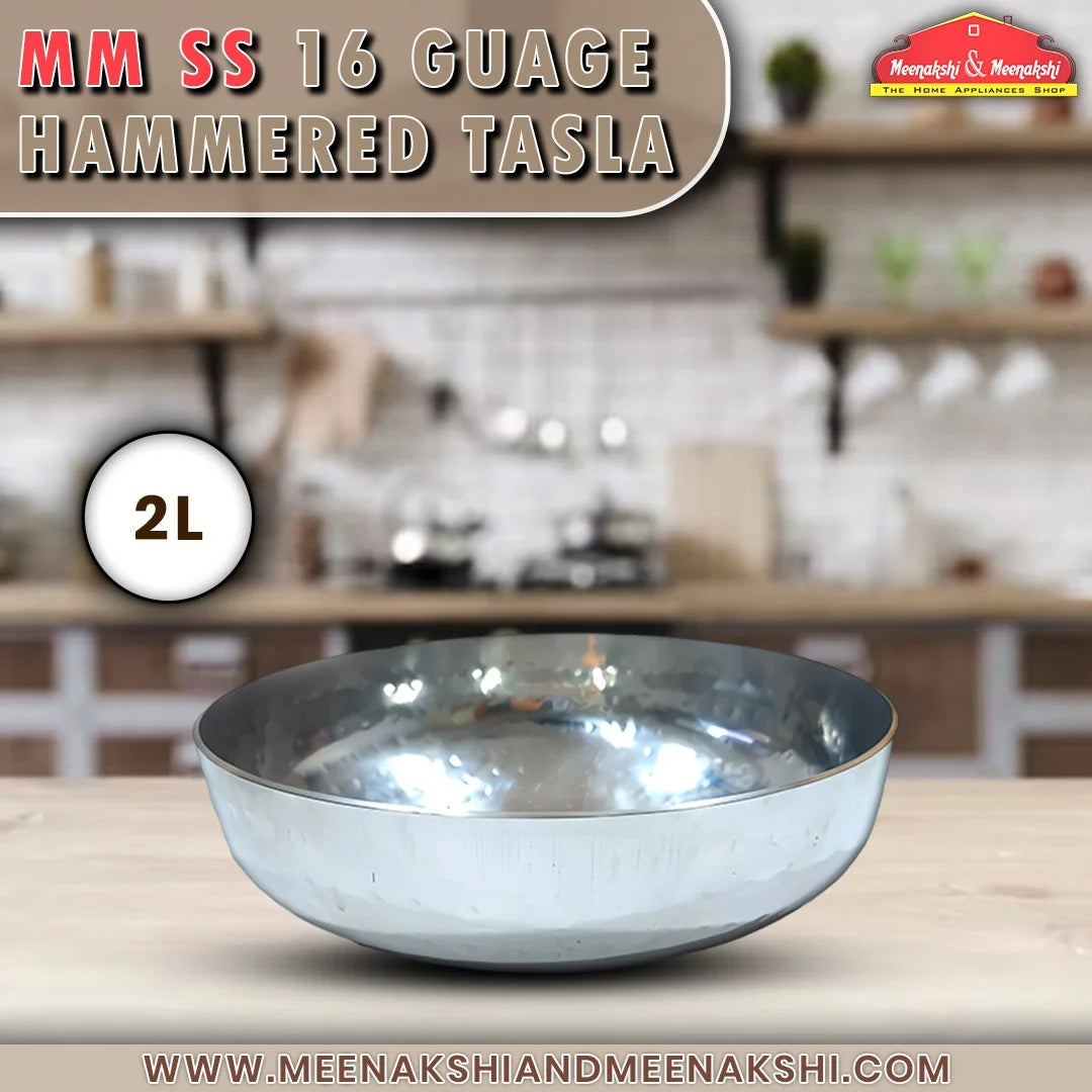 MM SS 16 Guage Hammered TASLA 2L MM2895