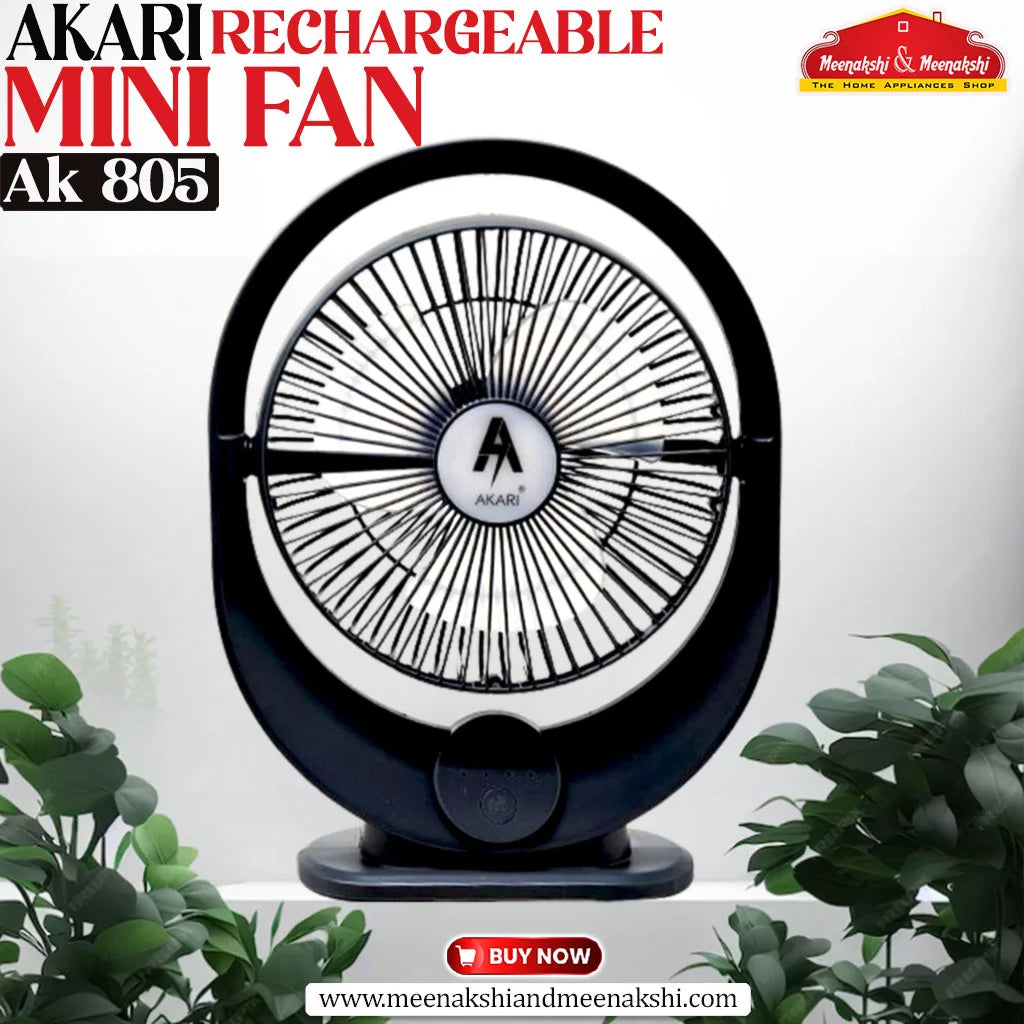 AKARI AK 805 Rechargeable Mini Fan