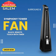 SYMPHONY TOWER FAN BLDC REMOTE & TOUCH WITH TIMER