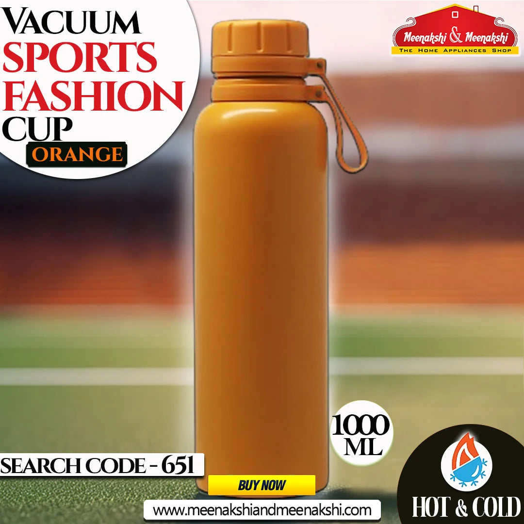 Vacuum Sports Fashion Cup Orange 1000 ml MM651