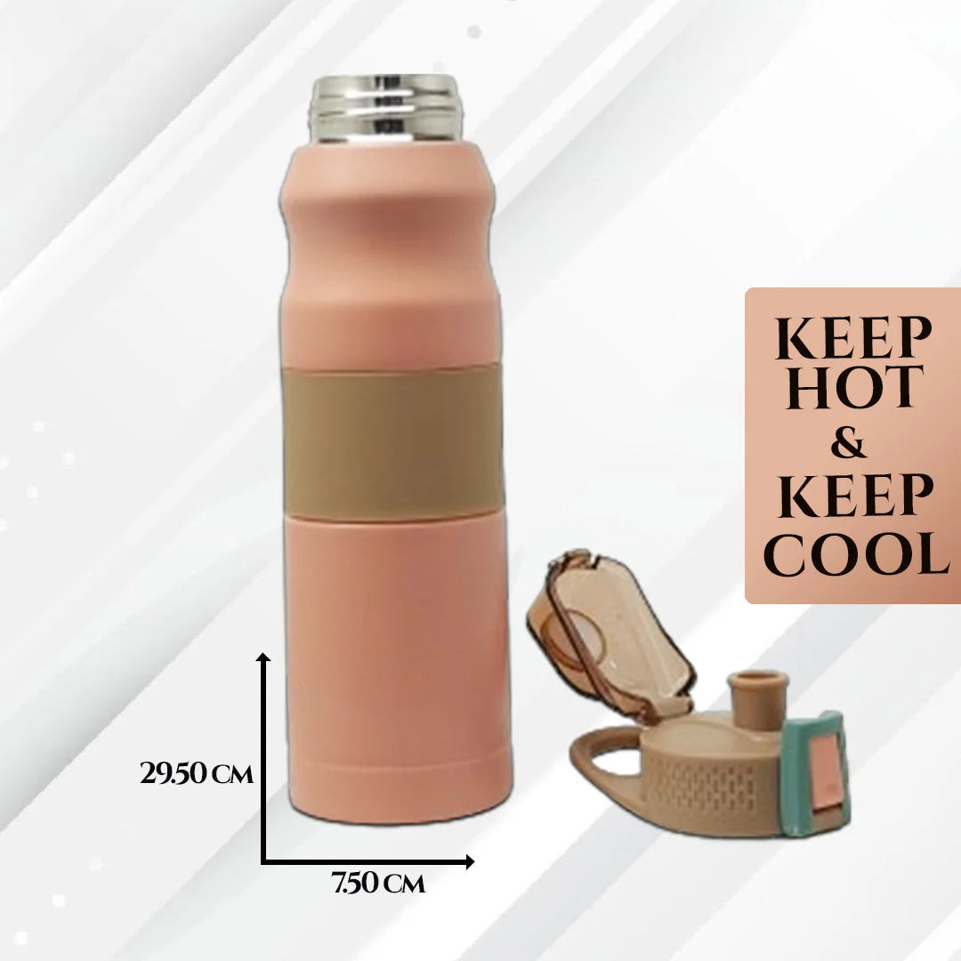 Vacuum Insulation Bottle Pink 680 ml MM659