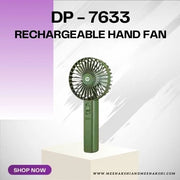 Dp - 7633 Rechargeable Hand Fan