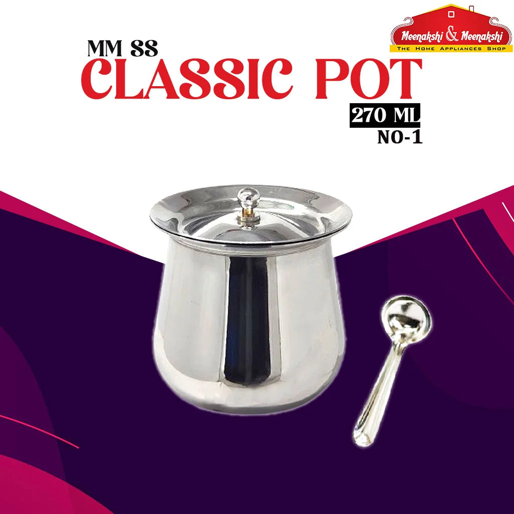 MM SS CLASSIC GHEE POT 270ML NO-1