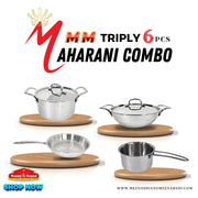 MM Triply 6pcs Maharani Combo