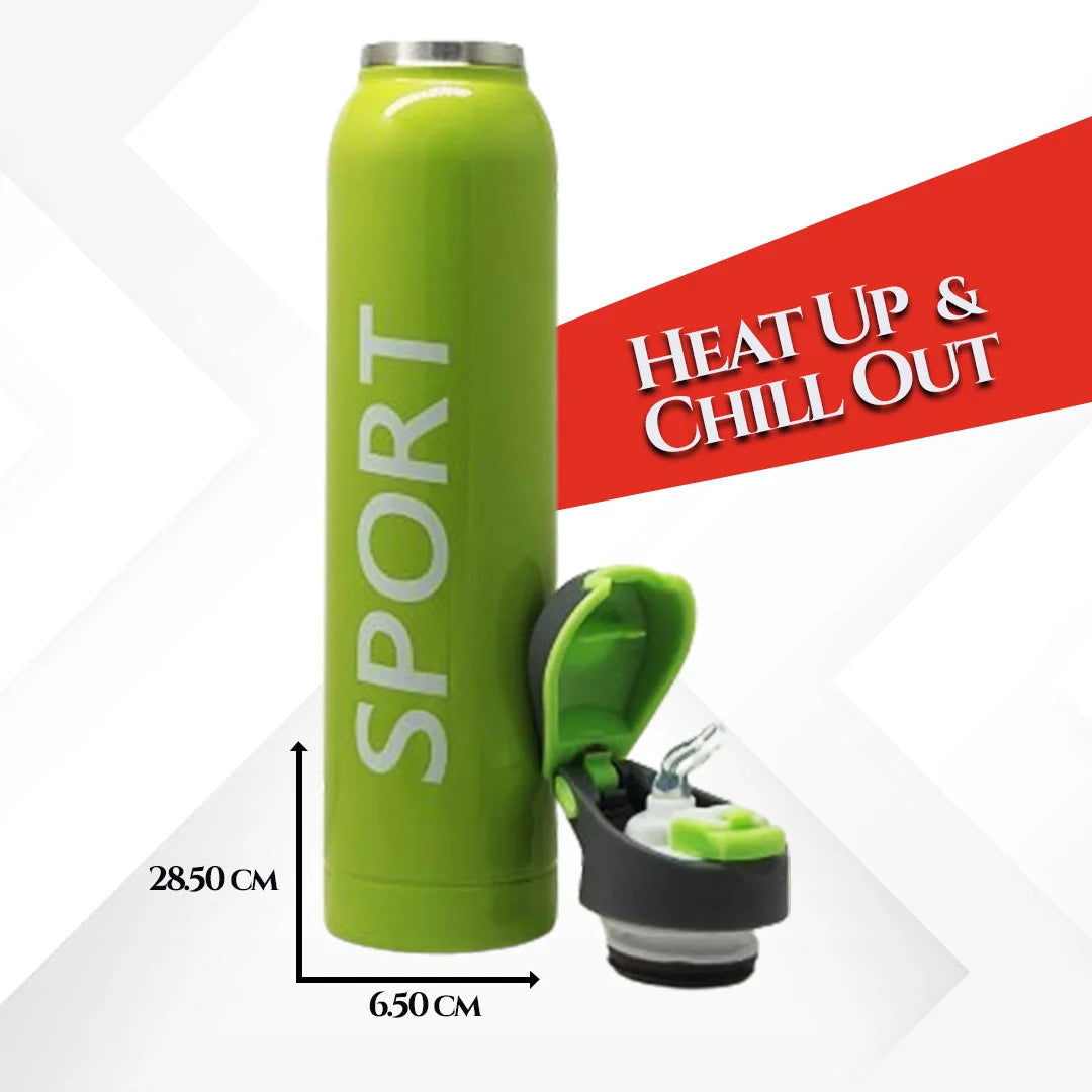 Sports Water Bottle Green 750 ml MM646