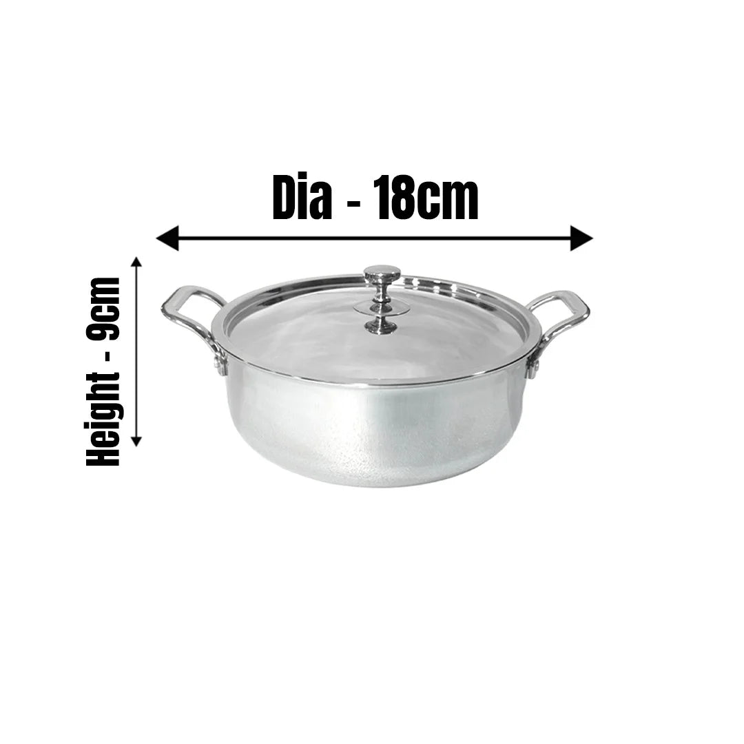 MM SS Triply Casserole 18cm/2L MM3126