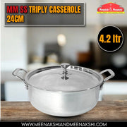MM SS Triply Casserole 24cm/4.2L MM3129