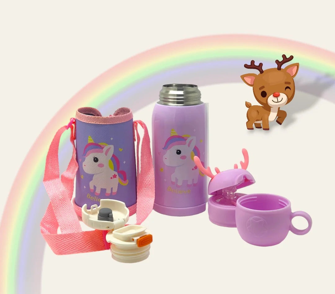 OH-DEE Hot & Cold Sipper Bottle Violet - 650 ml MM1040