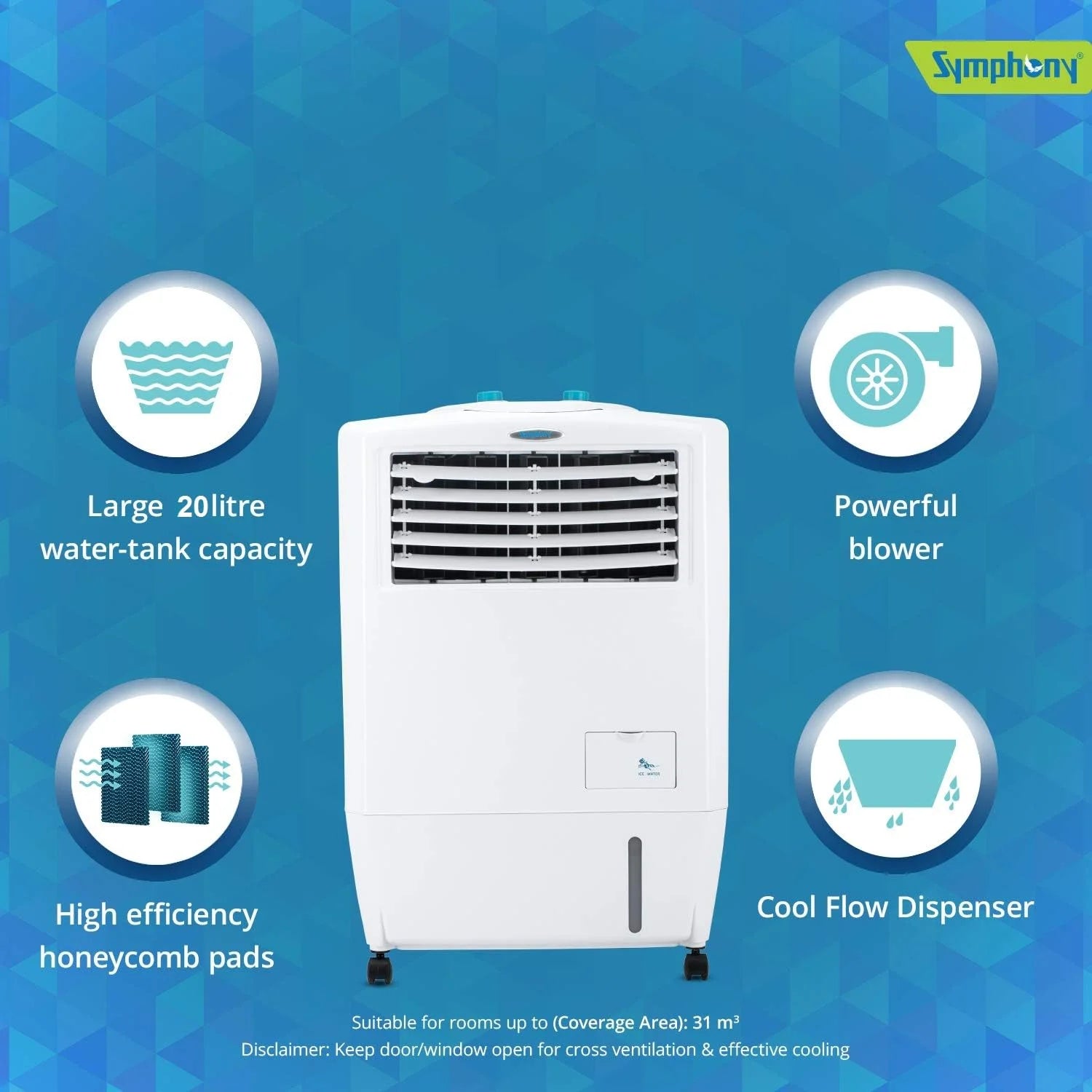 Symphony Master Cool 30L Air Cooler