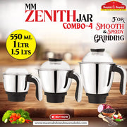 MM ZENITH JAR 550 ml & 1 Ltr & 1.5 Lts MM712