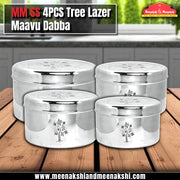 MM SS 4PCS Tree Lazer Maavu Dabba 50+10% Discount MM3147