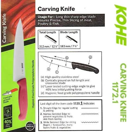 KOHE Carving Knife 1172.1