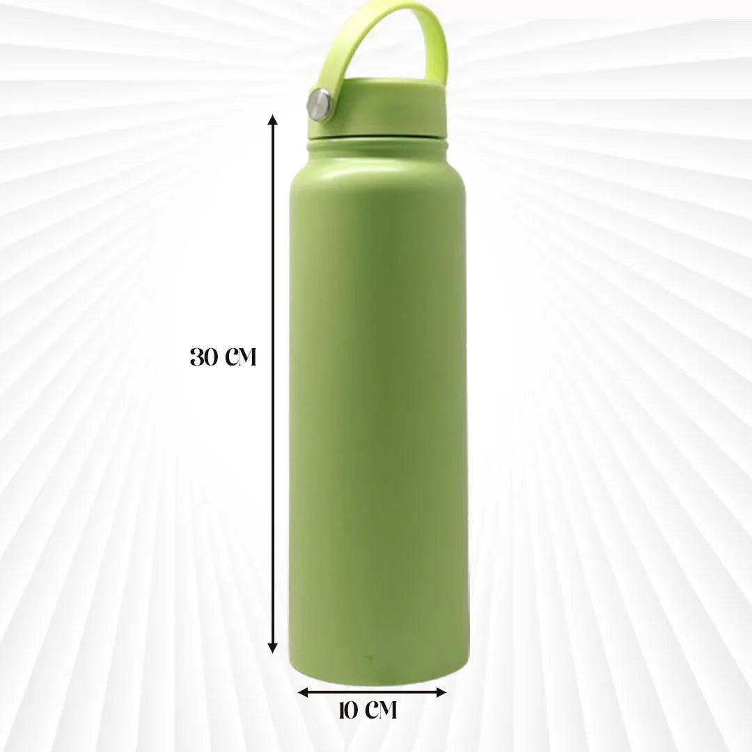 Double Wall Vacuum Bottle Green 1000ml MM635