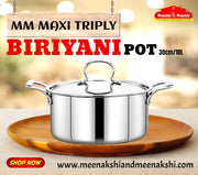 MM MAXI TRIPLY BIRIYANI POT 30CM
