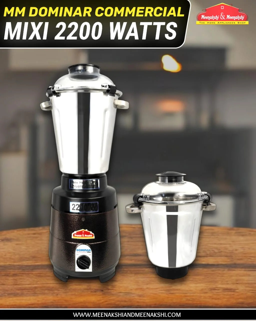 MM Dominar Commercial Mixi 2200 watts MM2281