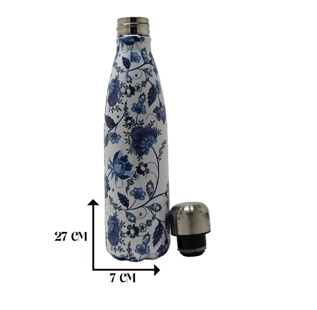 DOUBLE WALL FLOWER WATER BOTTLE NO-2 500ml MM1026