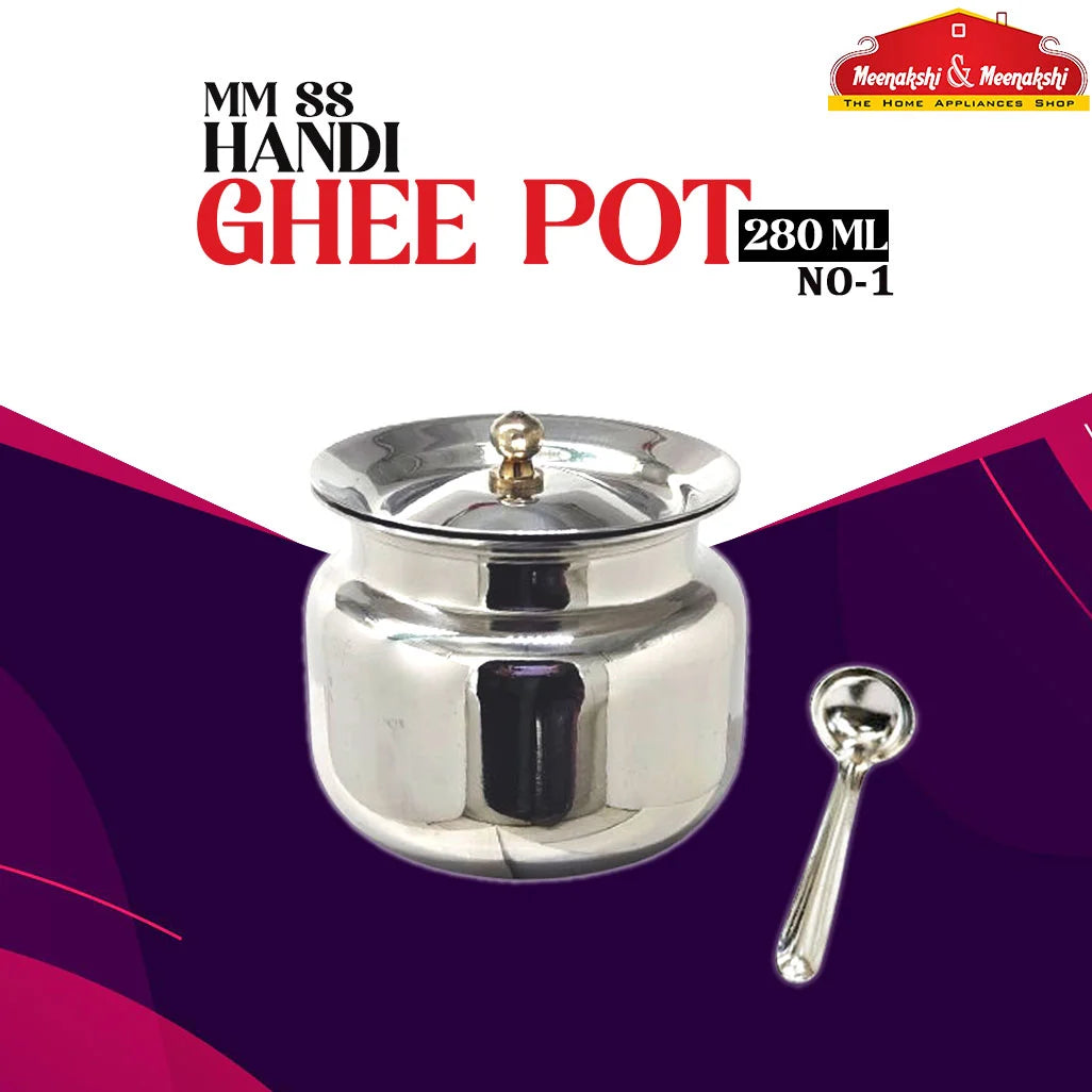MM SS HANDI GHEE POT 280ML NO-1