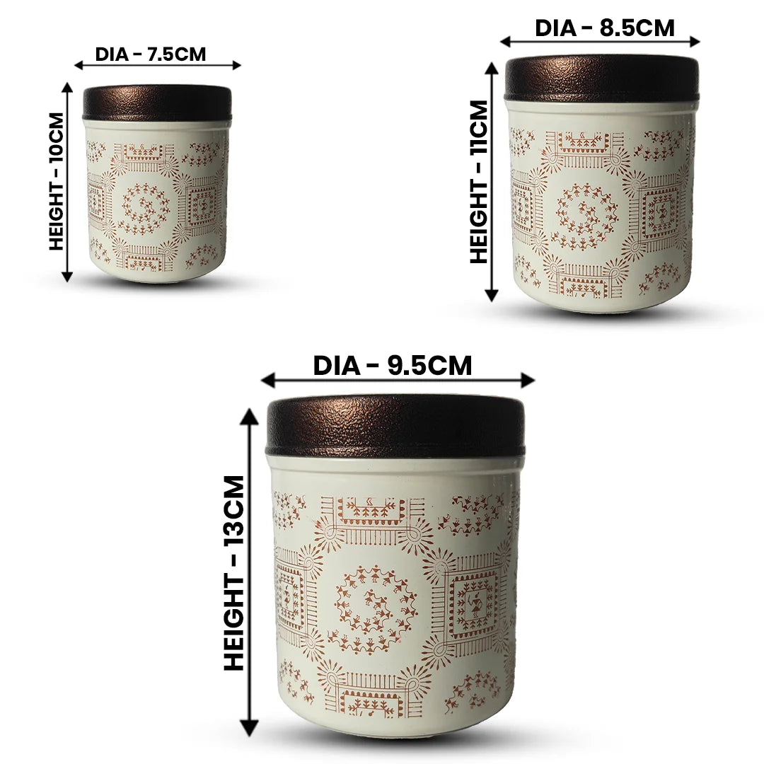 MM SS 3PCS Milkybar Canister MM3045