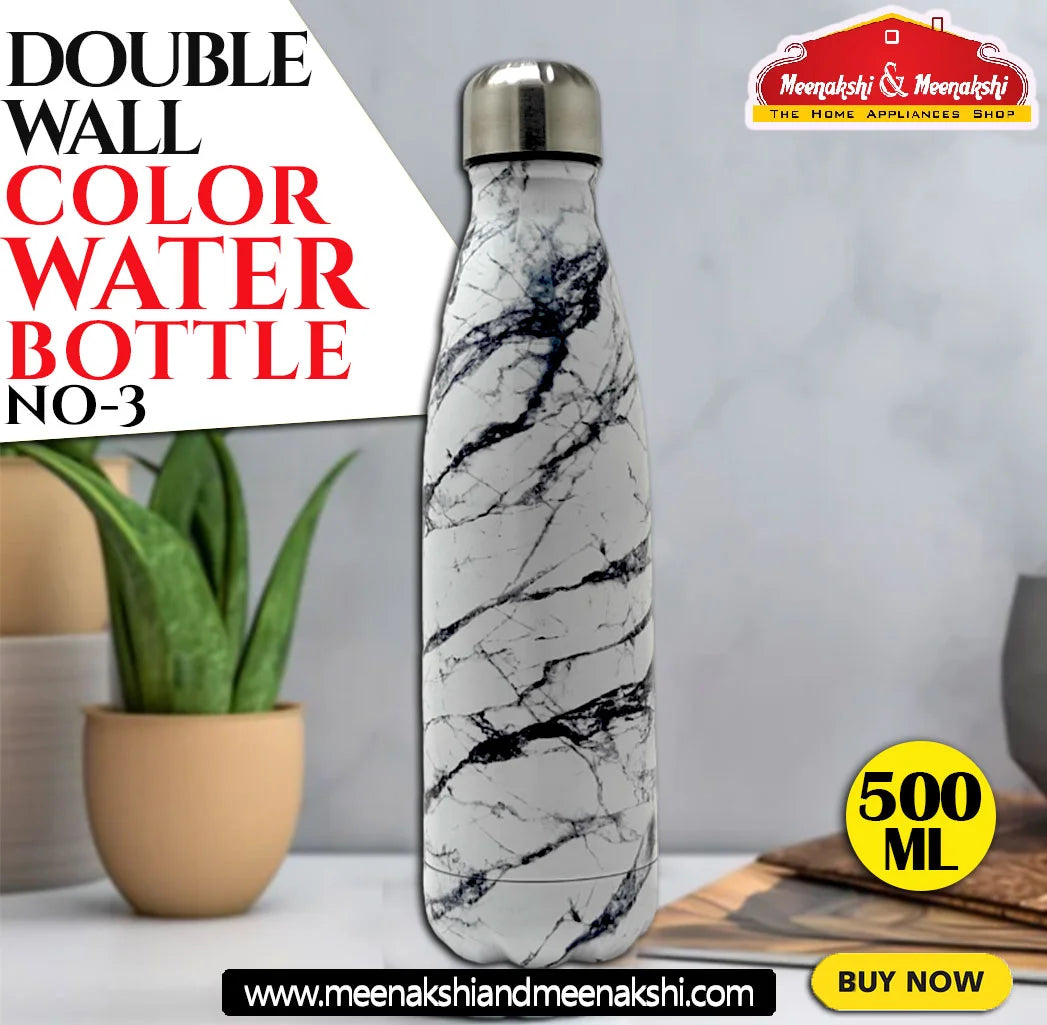 DOUBLE WALL COLOR WATER BOTTLE NO-2 500 ml MM1030