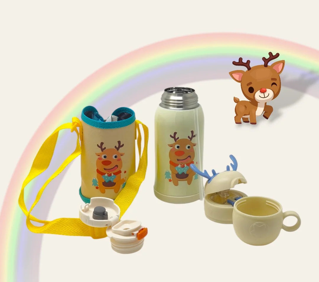 OH-DEE Hot & Cold Sipper Bottle Pale Yellow - 650 ml MM1042